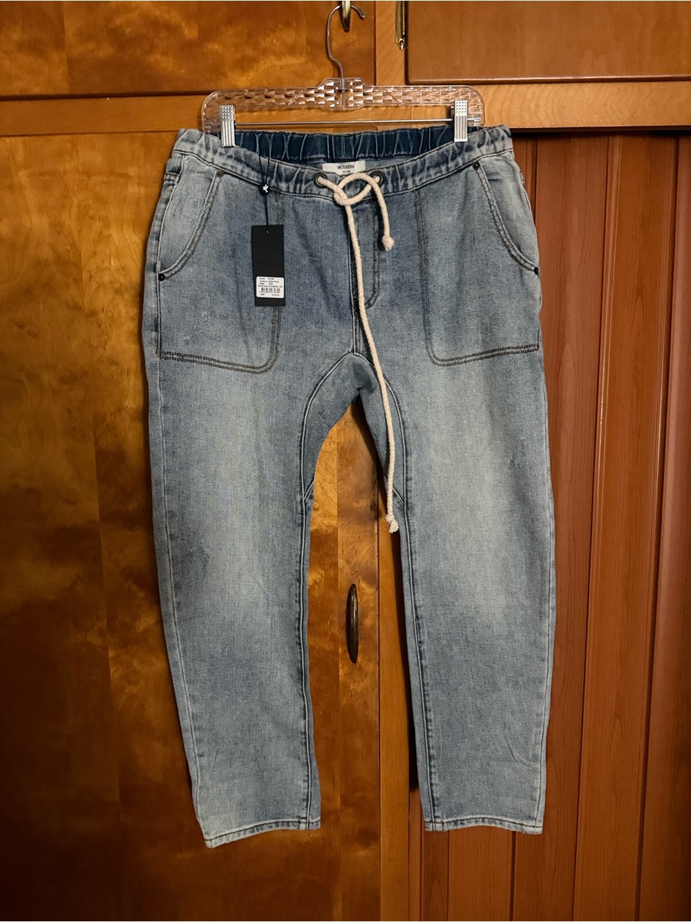 One Teaspoon Shabbies Drawstring Boyfriend Jeans “Montana” - Picture 5 of 9